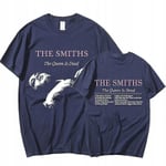 The Smiths Tryckt Summmer T-Shirt&Quot;The Queen Is Dead&Quot;Casual Bomull T-Shirt S