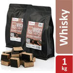 Morceaux de whisky fumant 500 g Chunks de fûts de chêne à whisky - Bbq-toro