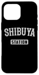 Coque pour iPhone 16 Pro Max Shibuya Gare de Tokyo Souvenir du Japon