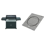 CAMPINGAZ Barbecue à gaz Class 4 LD Plus, 4 brûleurs, Puissance 12.8kW,Système de Nettoyage & Adaptador Módulo Culinario Mate (Para BBQ Series 3, 4 y Master) 2000031300