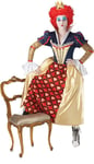 Ladies Alice In Wonderland Red Queen Costume