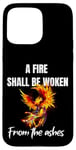 Coque pour iPhone 15 Pro Max Phoenix Rising Citation Rise from the Ashes Rebirth Symbol