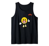 emoji pacifier yellow face thumb up Tank Top