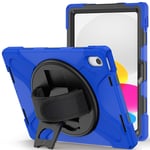 Trolsk Rugged Case (iPad 10.9 (2022)) - Blå