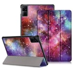 DINGGUAGUA Coque pour Xiaomi Redmi Pad SE 11 Pouces 2023 Cover,Tri-Fold Smart Folio Case Housse Etui de Protection Ultra Slim Housse Étui avec Fonction Support,Veille/réveil Automatique,Galaxy