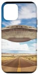 Coque pour iPhone 12/12 Pro UFO FUNNY THE END IS PRECHE 51 EXTERNETTOIRES Vaisseau SPATIAL VOLANT OVNI