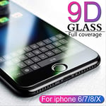 DYGZS Phone Screen Protectors 9d Protective Glass For Iphone 6 6s 7 8 Plus X Xs 11 Pro Max Glass On Iphone 7 6 8 Plus Xr Xs Max 11 Pro Max 11 Screen Protector White For iphone 11 ProMax