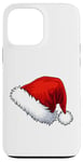 Coque pour iPhone 13 Pro Max Chapeau Père Noël Père Noël Dessin animé