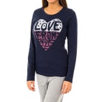 Tommy Hilfiger Womenss long-sleeved round neck t-shirt 1487903366 - Blue - Size X-Small