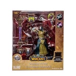 Bizak McFarlane World of Warcraft Collection Sculpture Undead Priest et Warlock Figurine du Jeu vidéo 15 cm avec Accessoires et Arme Jouet secrète, pour collectionneurs, +14 Ans, (64386674)