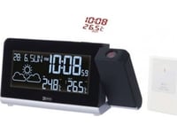 Emos E8466, Sort, Hvit, Inne Termometer, Utendørs Barometer, Termometer, Termometer, -5 - 50 °C, -20 - 60 °C