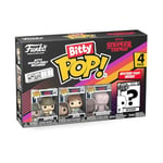 Funko Bitty Pop! ST SZN1 - Hopper 4pk and A Surprise Mystery Mini Figure - 0.9 Inch (2.2 Cm) - Stranger Things Collectable - Stackable Display Shelf Included - Gift Idea - Party Bags Stocking