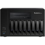 R_volution NAS - Rippeur / Serveur de Stockage 8 Baies Noir