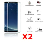 X2 Protection écran Curve pour Samsung Galaxy S8 , Verre Trempé Incurvé Ultra Cl