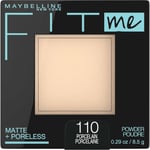 MAYBELLINE Fit Me Matte  Poreless Powder - Porcelain 110