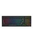 Royal Kludge Wireless mechanical keyboard RK98 RGB Brown switch (black) - Pelinäppäimistö - Musta