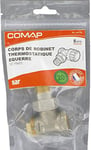 COMAP Corps de robinet thermostatique équerre 1/2" (15x21) pour chauffage et radiateur - S631151, Sans