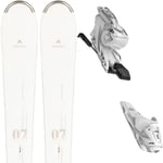 DYNASTAR Pack ski Dynastar E Lite 7 Xpress + W 11 Gw B83 Wht/sparkle 25 Femme Blanc taille 166 2025