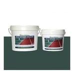 Matpro - Peinture résine pour bitume enrobé - 1 Kg Vert foncé