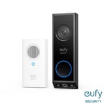 eufy 2K Video Doorbell E340 8GB Local Storage with Chime Battery or Wire Powered