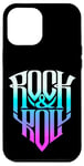 Coque pour iPhone 12 Pro Max I Love Rock & Roll Tee, Rock and Roll Fashion Graphic Design