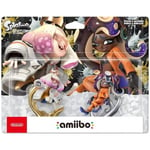 Figurine Amiibo Set De La Tour De L'ordre Nintendo Amiibo Perle Et Coralie Collection Splatoon