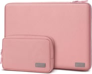 13,3 Pouces Housse Ordinateur Portable Pochette Pour Macbook Air Pro 13 M1 M2 2012-2022, Macbook Pro 14 (2021-2023), 13,5 Surface Laptop, 13,3 Hp Lenovo Dell Acer Pc Portable, Rose