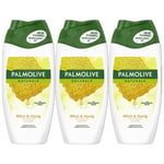 Palmolive Naturals Shower Gel Cream Milk and Honey 250 ml x 3