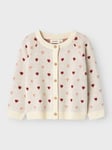 Lil' Atelier Cardigan Barn | str 92-110 | Knit Card, Turtedove