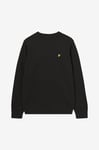 Lyle & Scott - Tröja Cotton Crew Neck Jumper - Svart