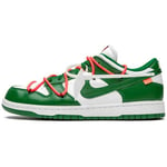 Baskets Off-White  Off-White Dunk Low Pine Green