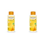 Weleda - Liniment au Calendula Baby - Soin Nettoyant pour le Change - Sans Rinçage - Flacon de 400 ml Blanc (Lot de 2)