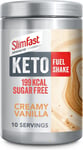 SlimFast Advanced Keto Fuel Shake for Keto Lifestyle, Creamy Vanilla, 320g