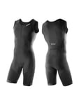 2XU Perform Compression Trisuit Mens Black/Black - S