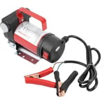 Electrique Pompe Diesel Carburant, Lourd Devoir 12V DC 40L - min Portable Pompe Transfert à Fioul Diesel pour Camion de véhicule