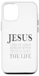 iPhone 15 Jesus Lord of Lords King of Kings Prince of Peace Way Truth Case