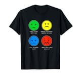 Self Regulation Mood Zone T-shirt Occupational Therapist T-Shirt