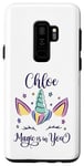 Galaxy S9+ First Name Chloe Personalized I Love Chloe Case