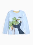 Julia Donaldson The Snail & Whale Long Sleeve T-Shirt 5-6 years Blue Years male