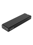 ORICO NVME M.2 10gbps USB-A to USB-C + USB-C to USB-C drive enclosure (black)