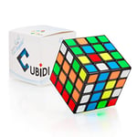 CUBIDI® Cube Magique 4x4x4 - Type Los Angeles - Speedcube de Vitesse avec Caractéristiques de Rotation Optimisées - Classique Jouet 4x4 - Le Puzzle 3D Casse Tête pour Adulte et Enfant