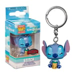 Porte-Clé Stitch With Boba / Lilo Et Stich / Funko Pocket Pop