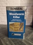 Ronseal Woodworm Killer 5 litre RSLWK5L. #M