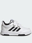 adidas Sportswear Infant Unisex Tensaur Sport 2.0 Trainers - White/Black, White/Black, Size 7 Younger