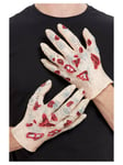 Adult Beige Zombie Fake Hands Halloween Fancy Dress Costume Accessory Party Prop