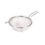 KitchenCraft Stainless Steel 2cm Round Sieve with Fine-woven Sturdy Mesh