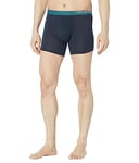 Emporio Armani Men's 3-Pack Boxer Soft Touch eco Fibre Shorts, Navy/Navy/Navy, L