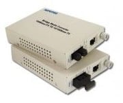 Convertisseur fibre RJ45/SC 100FXMonomode 15Kms