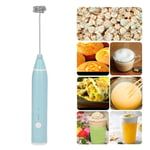 (C)Cordless Electric Milk Frothers Automatic Cream Blender With 2 Eggbeater SG