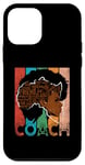 Coque pour iPhone 12 mini Vintage Coach Afro Afro American Women Black History